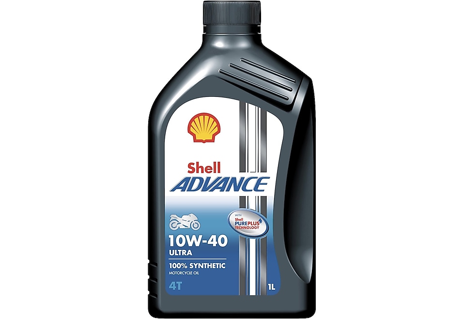 Packshot of Shell Advance 4T Ultra 10W-40