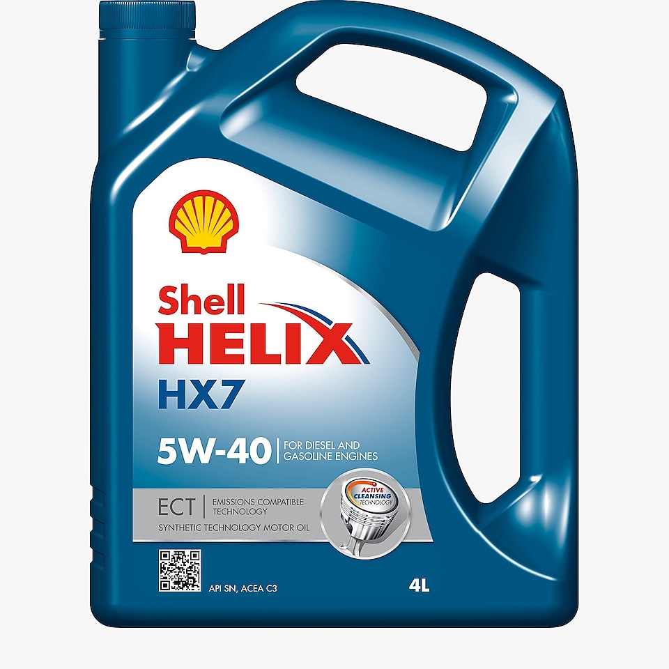 Prezentacja produktu Shell Helix HX7 ECT 5W-40