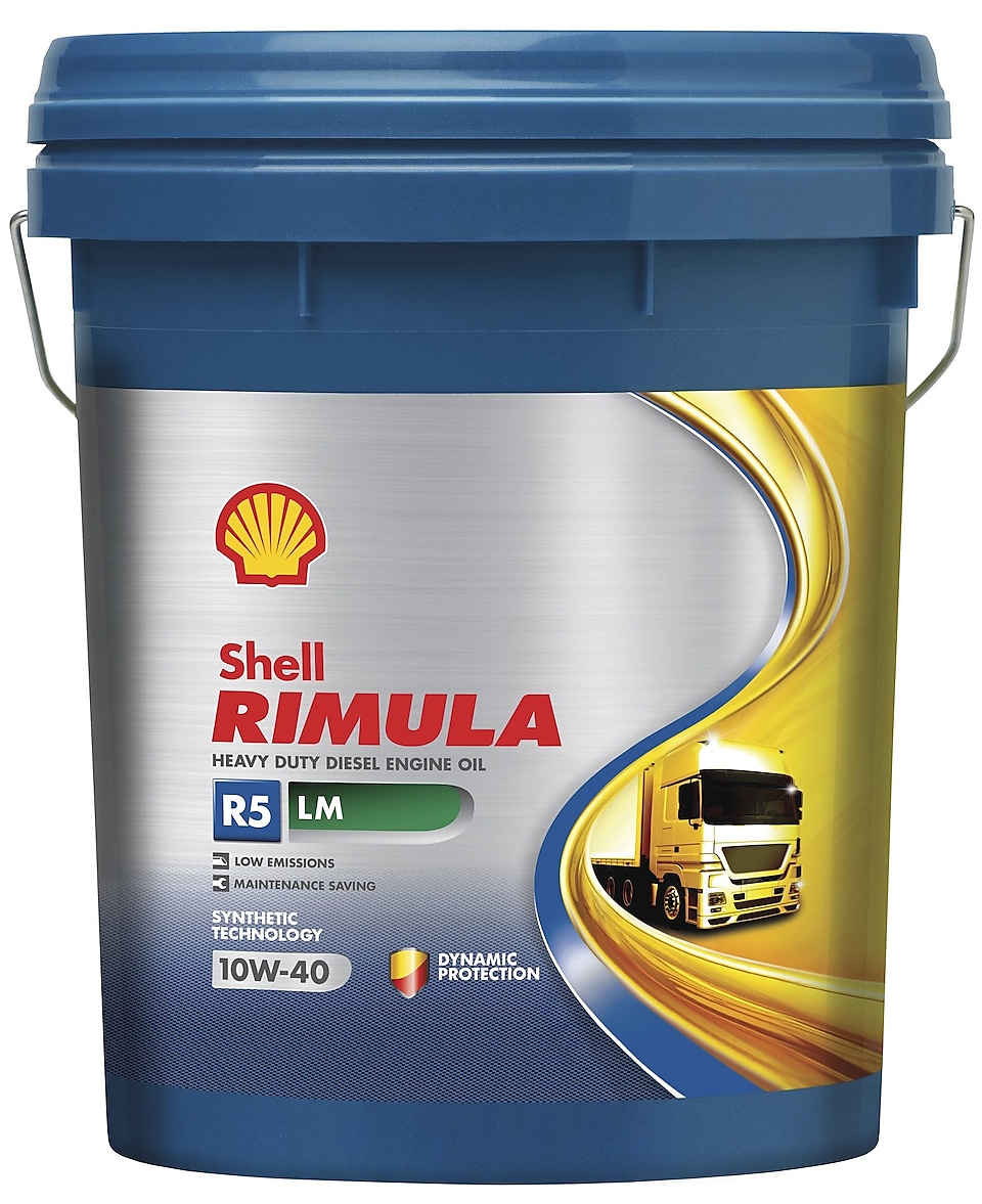 Prezentacja produktu Shell Rimula R5 LM 10W-40