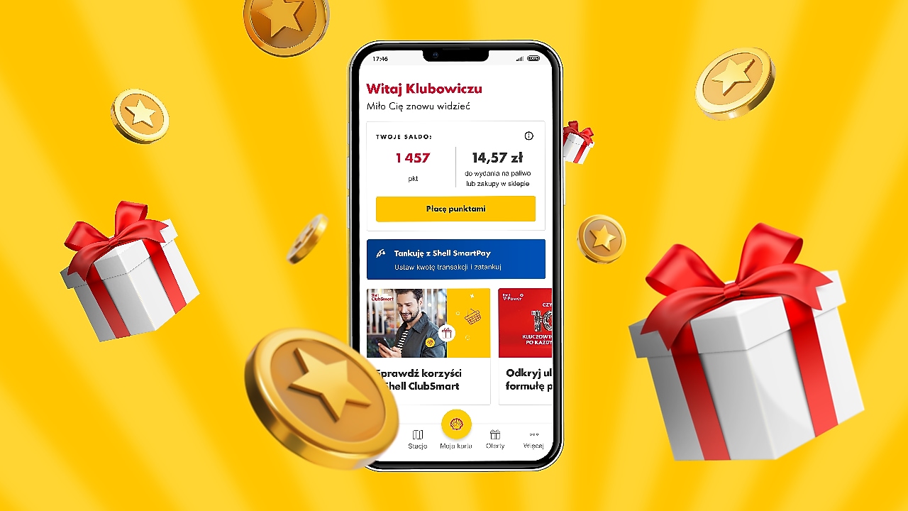 Dołącz do Klubowiczów Shell ClubSmart już dzisiaj!