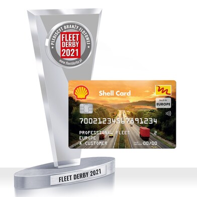 Shell Card z nagrodą Fleet Derby 2021