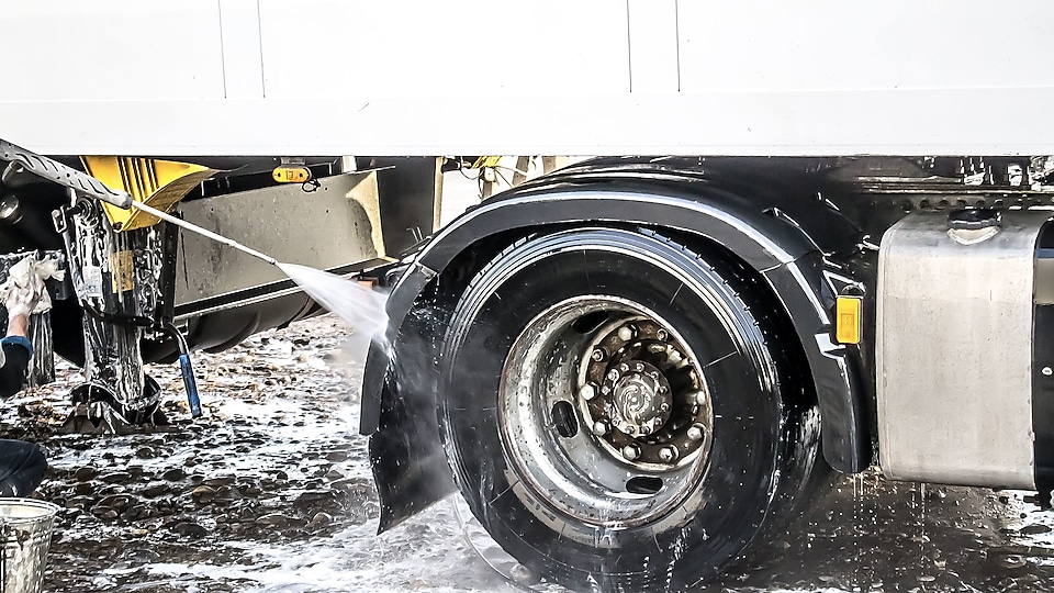 Myjnie dla samochodów ciężarowych