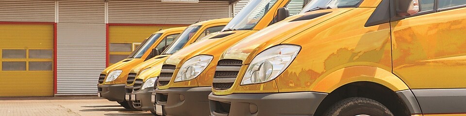 yellow Fleet Card Vans