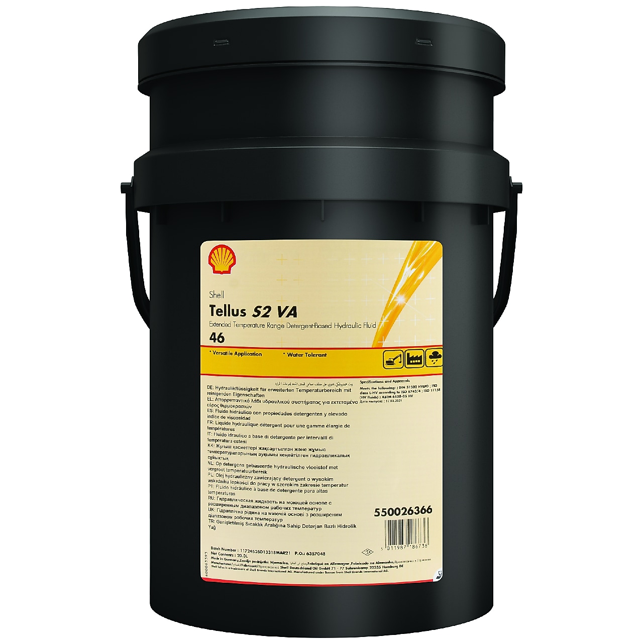 Olej hydrauliczny Shell Tellus S2 VA