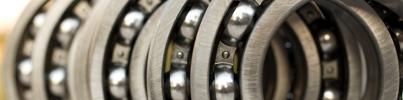 Zdjęcie ze zbliżeniem na łożyska