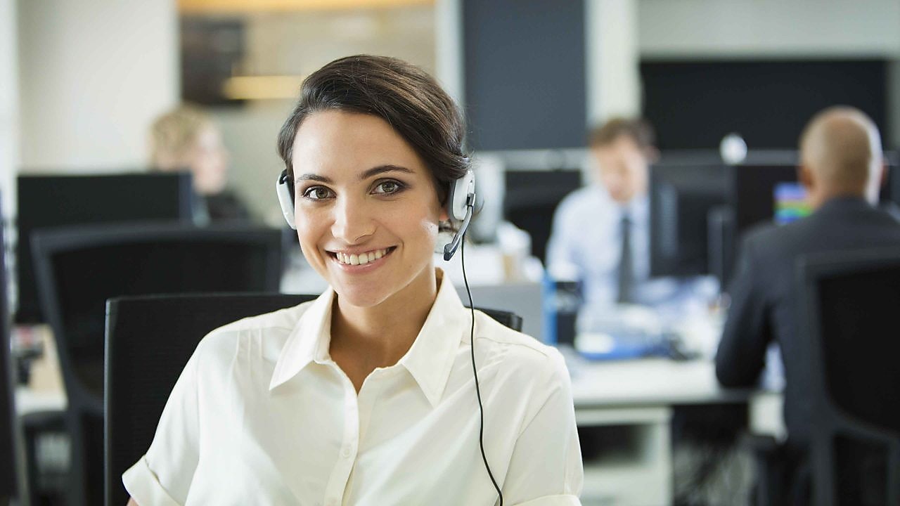 Women working in office