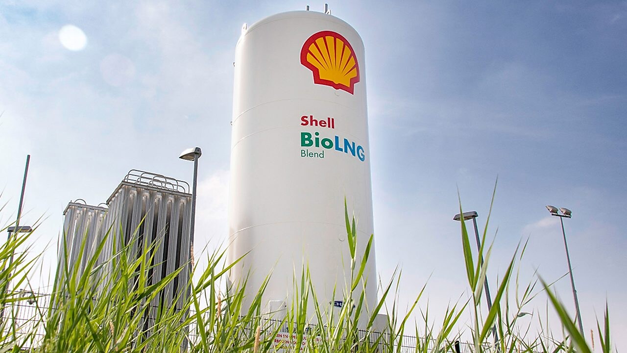 Shell BioLNG truck