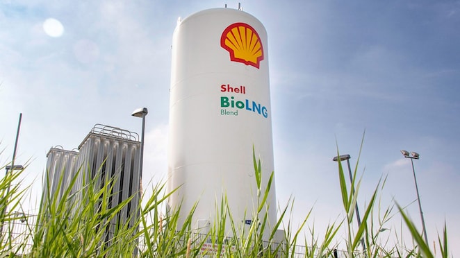 Shell BioLNG truck