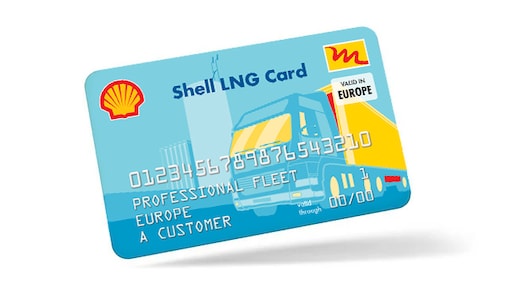 Karta Shell LNG