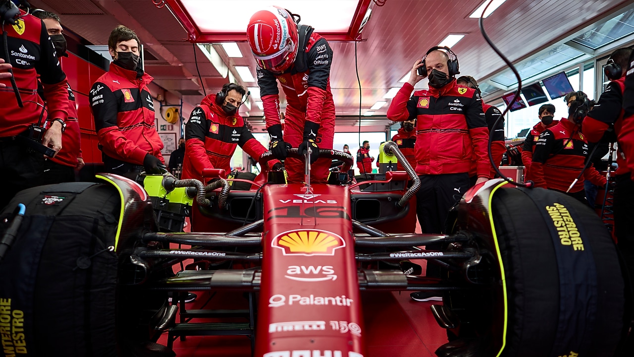 shell scuderia ferrari team