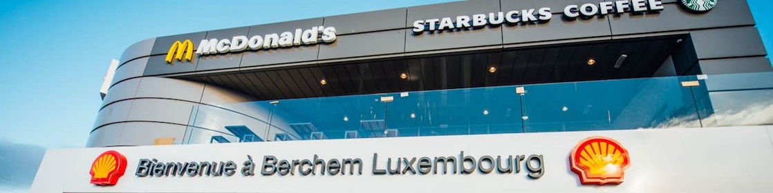 Shell Berchem, w tym Starbucks i McDonald’s