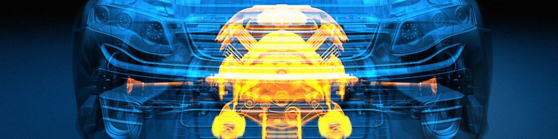 An image showing fuels functioning within a vehicle depicting the future.