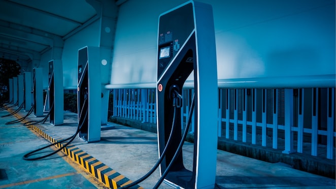 Electric charging station