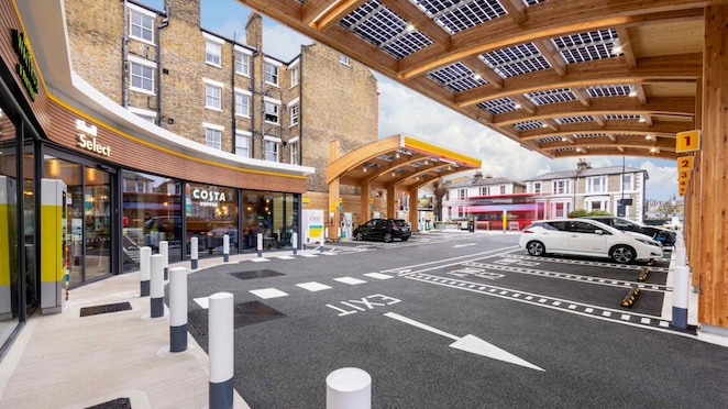 Pierwsza stacja Shell stworzona w 100% dla pojazdów elektrycznych