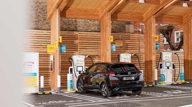 Pierwsza stacja Shell stworzona w 100% dla pojazdów elektrycznych