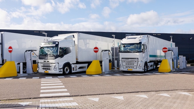Truck stop Germany