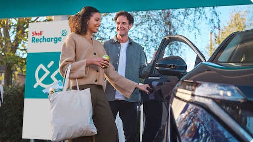 Shell Recharge fast cherger