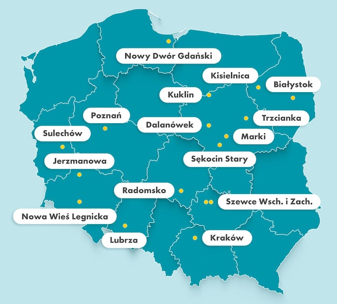 Shell Recharge map