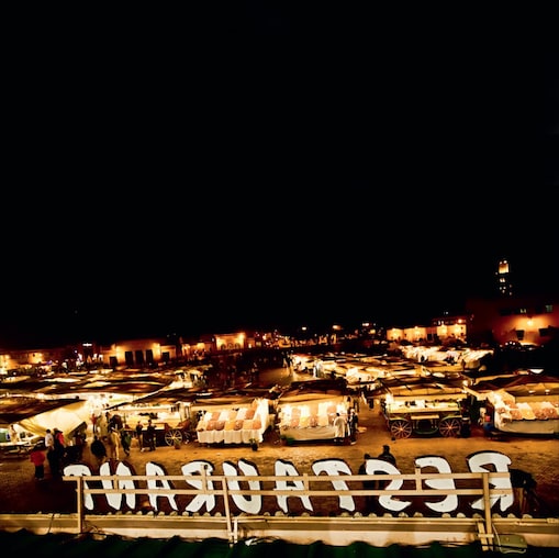 Medyna w Marrakeszu