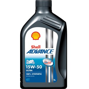 Packshot of Shell Advance 4T Ultra 15W-50