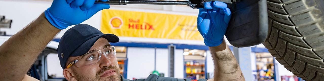 First oil change in a new car header