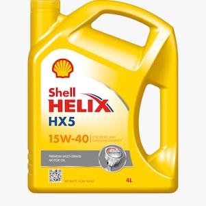 Prezentacja produktu Shell Helix HX5 15W-40