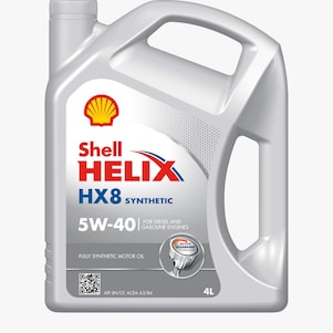 Prezentacja produktu Shell Helix HX8 Syn 5W-40