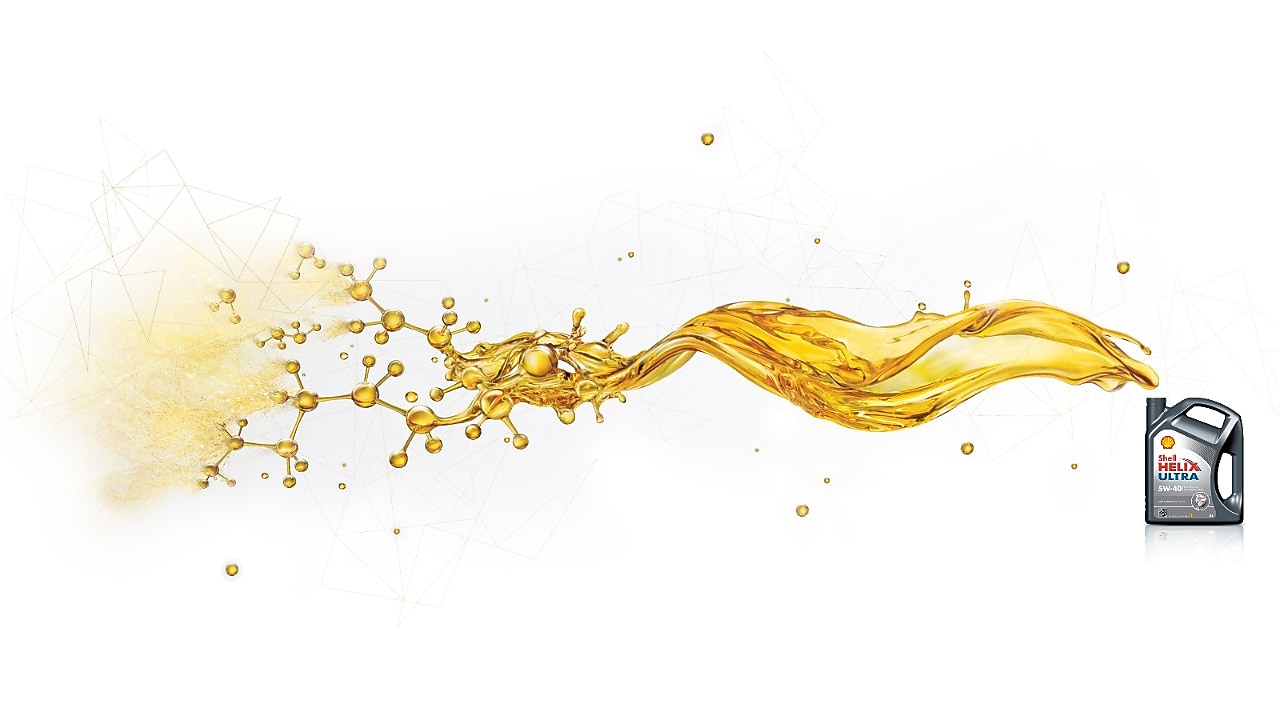 Rozbryzg oleju dociera do małych komponentów