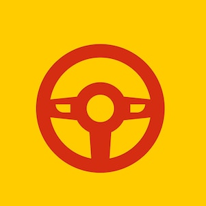 steering wheel graphic