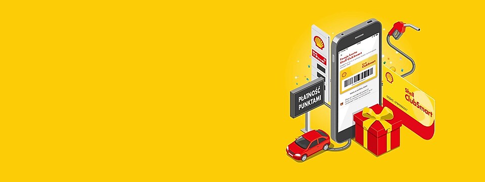 Dzięki programowi lojalnościowemu Shell ClubSmart za zgromadzone punkty otrzymujesz nagrody i inne korzyści oraz możliwość płatności za zakupy na stacji.