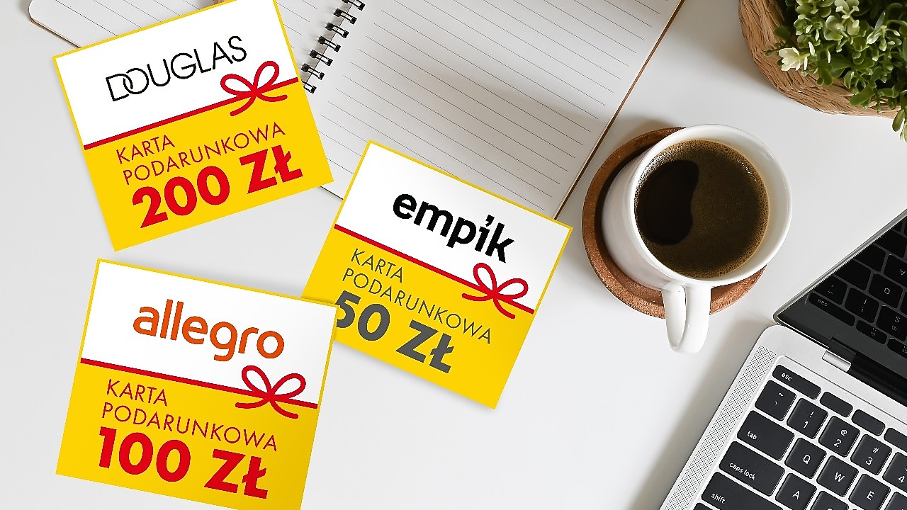 Zdjęcie z voucherami znanych i lubianych marek