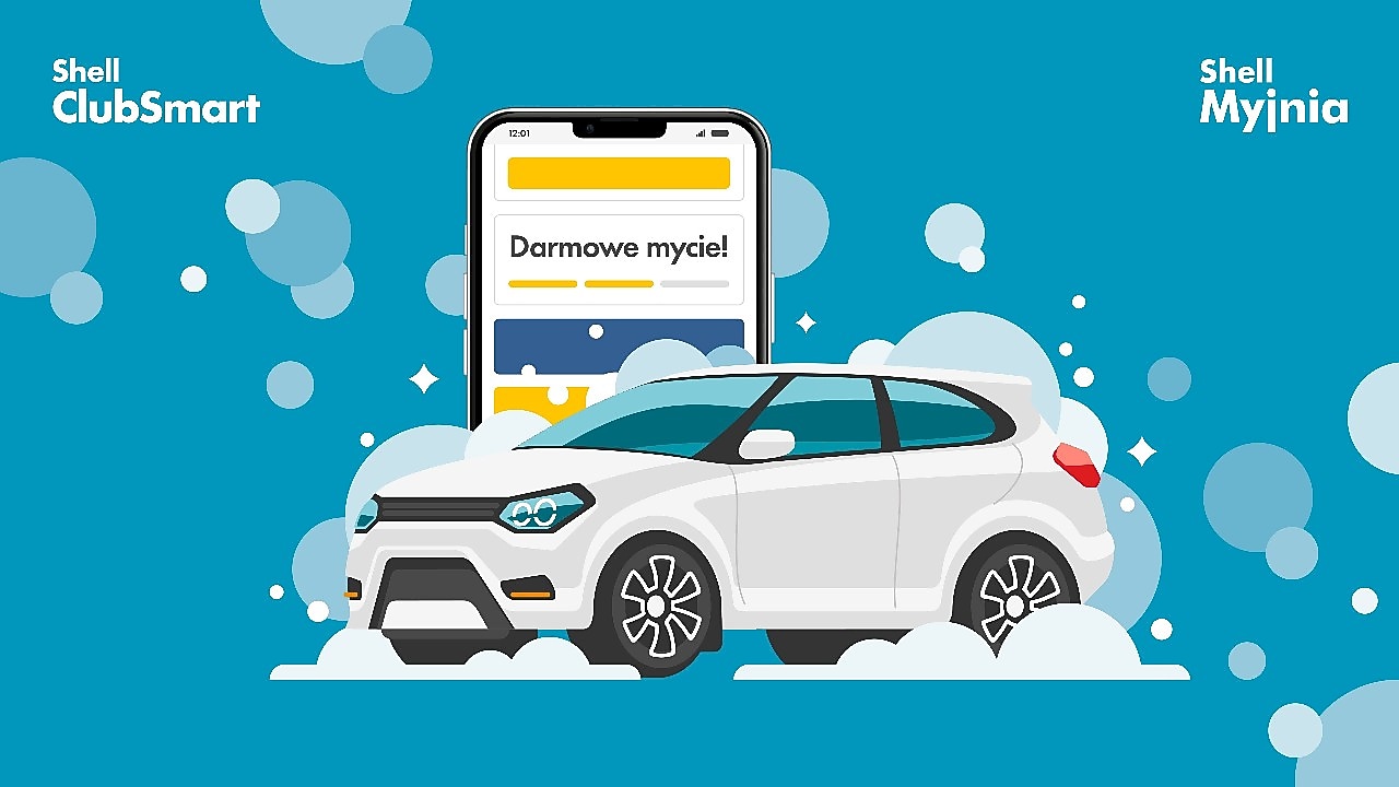 Myj samochód na Shell, zbieraj pieczątki i odbierz gratisowe mycie!