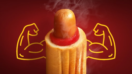 Hot dog Siłacza min. 220 g + 50 punktów