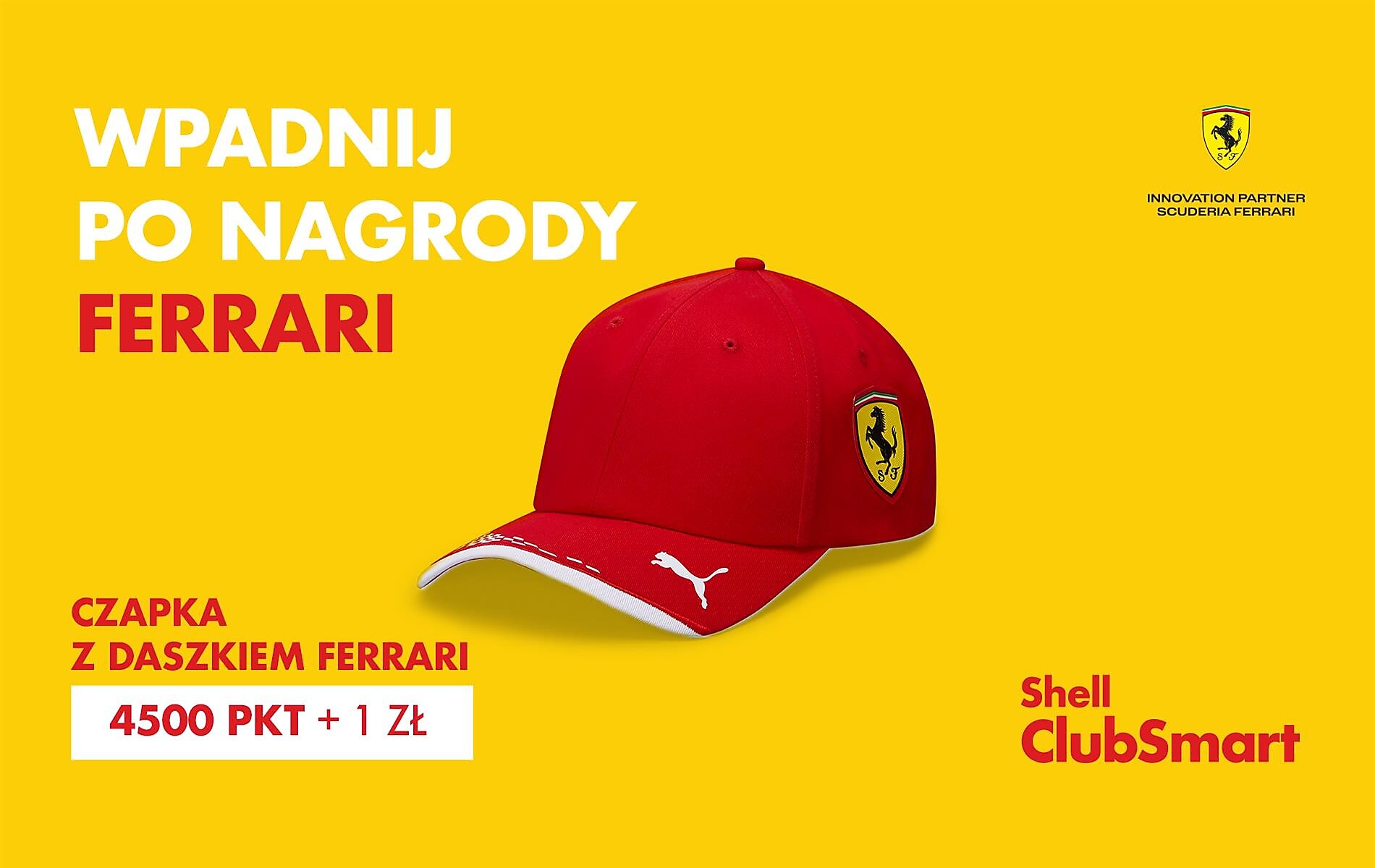 Wymień punkty na nagrody Ferrari