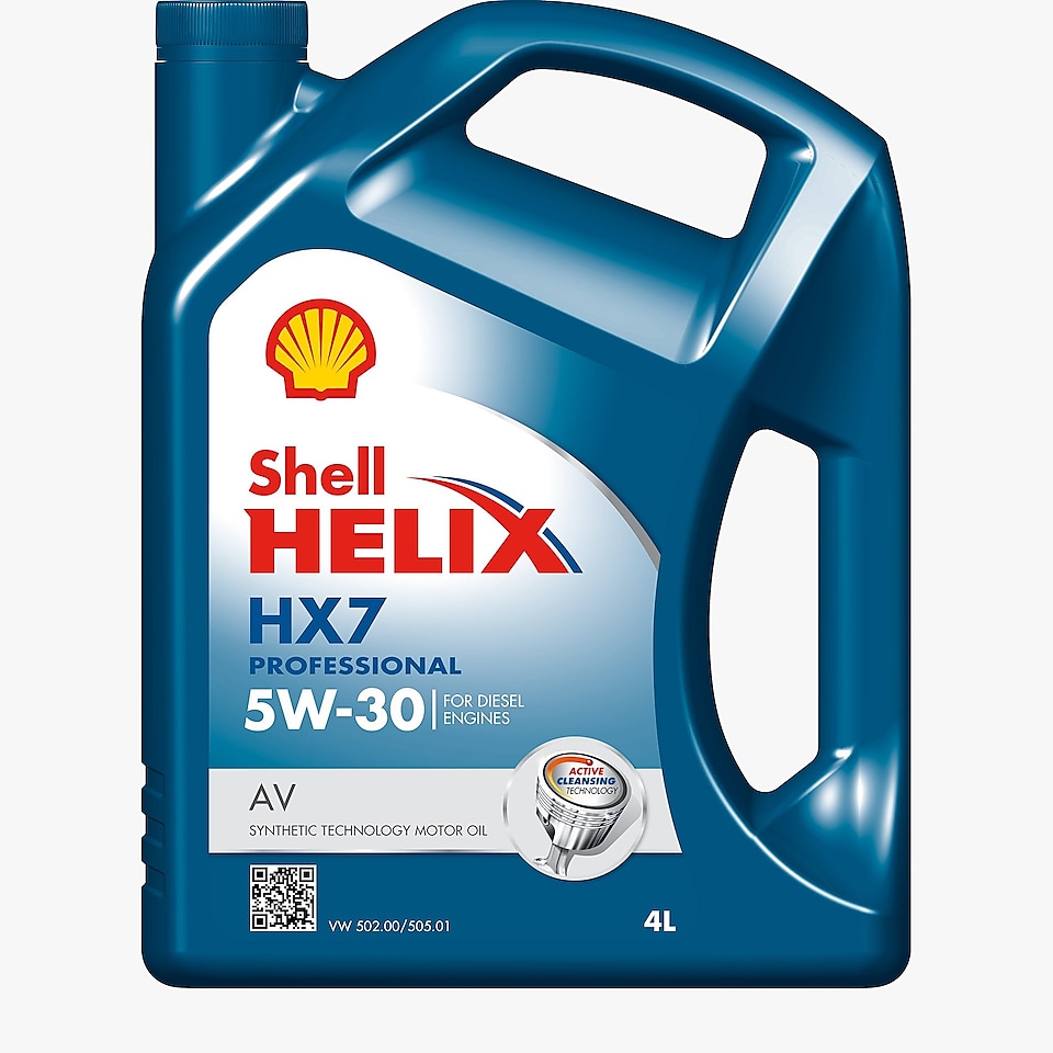 Prezentacja produktu Shell Helix HX7 Professional AV 5W-30