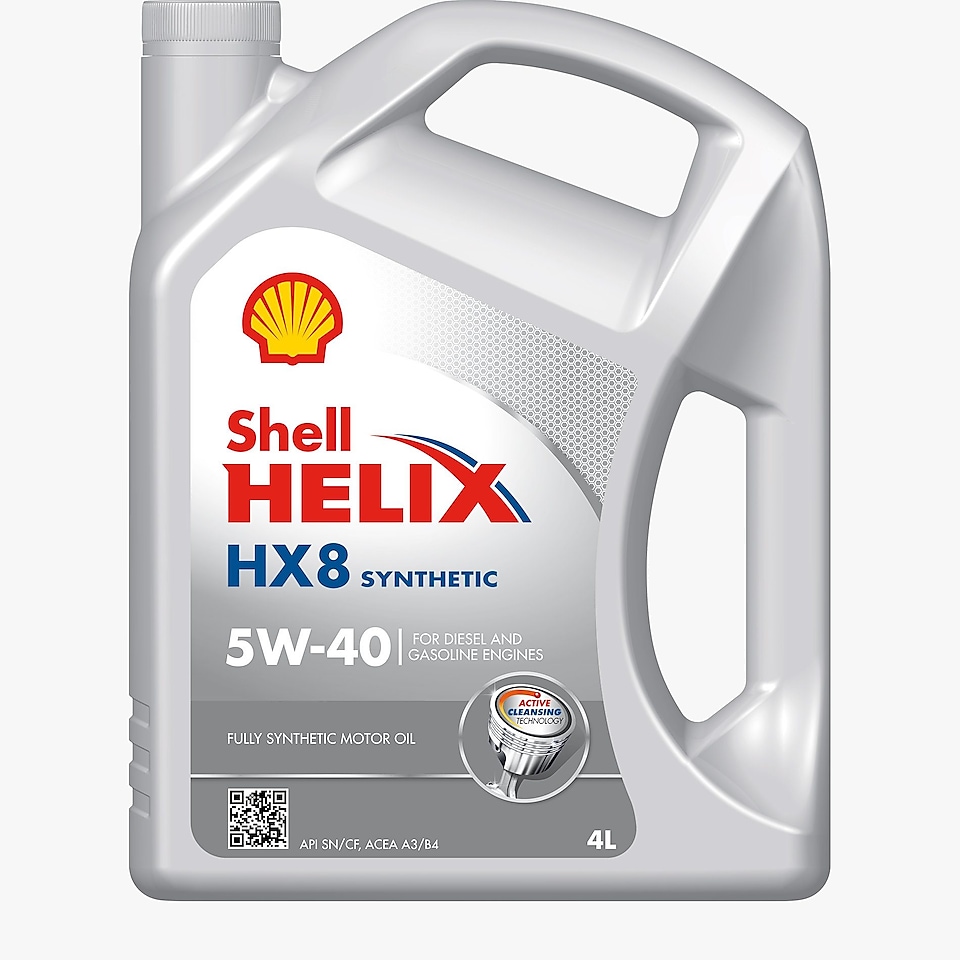 Prezentacja produktu Shell Helix HX8 Syn 5W-40