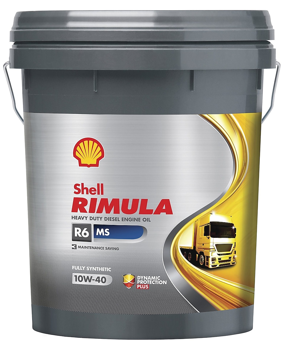 Prezentacja produktu Shell Rimula R6 MS 10W 40
