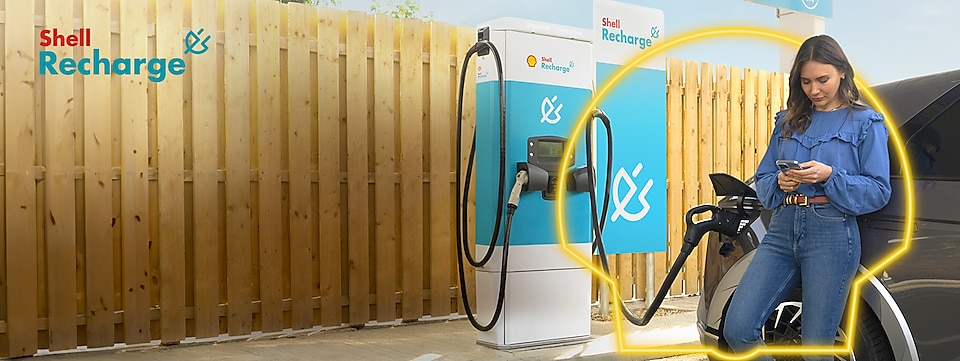 Shell Recharge car charging
