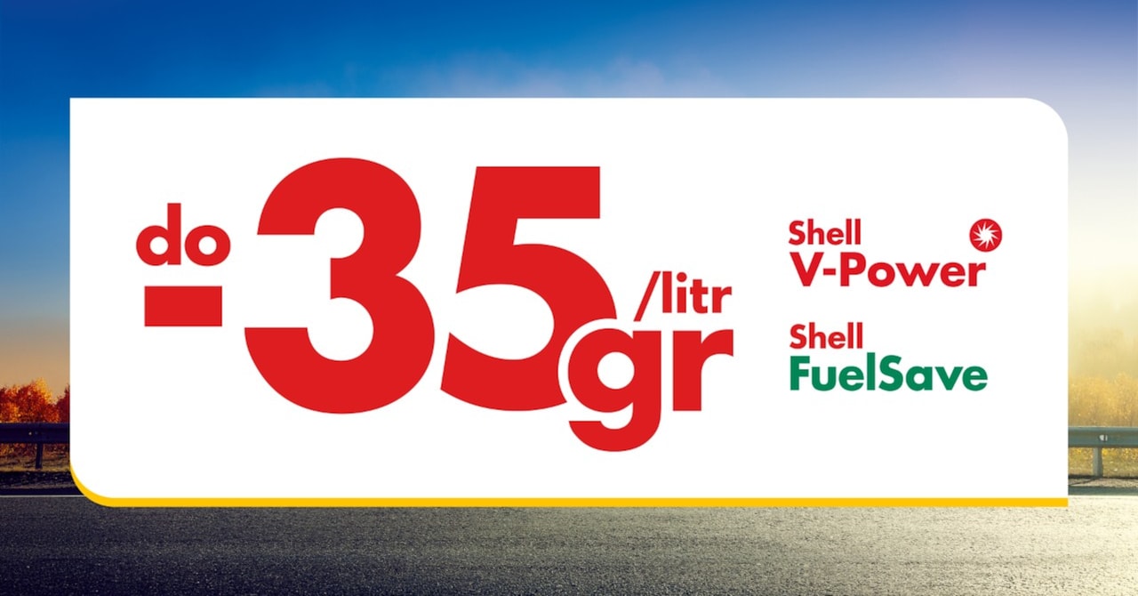 Shell - Łap jesienne rabaty! -35gr/l -20gr/l -15gr/l