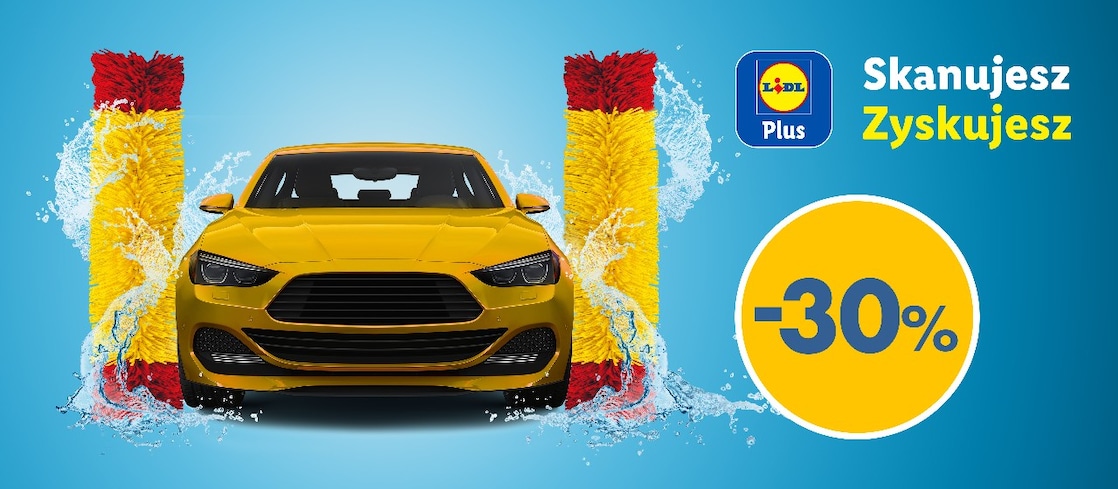 Odbierz zniżkę na myjnię!