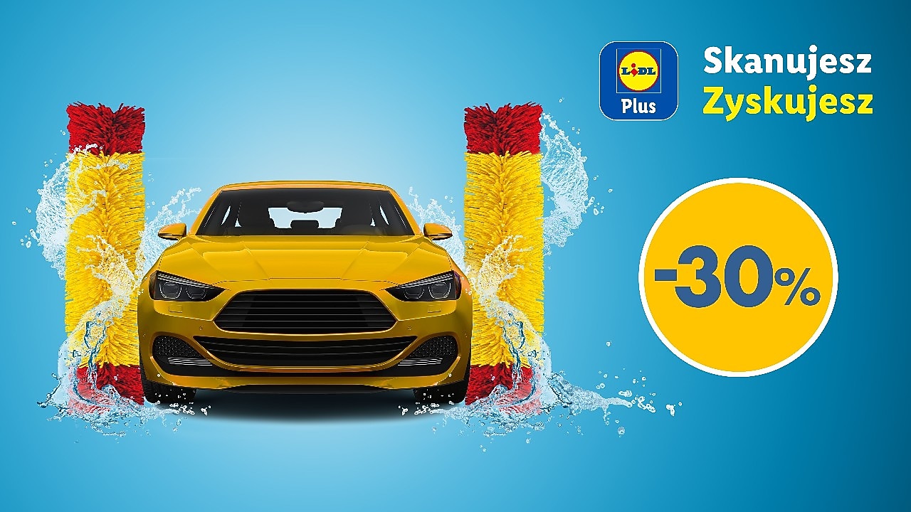 Odbierz zniżkę na myjnię!