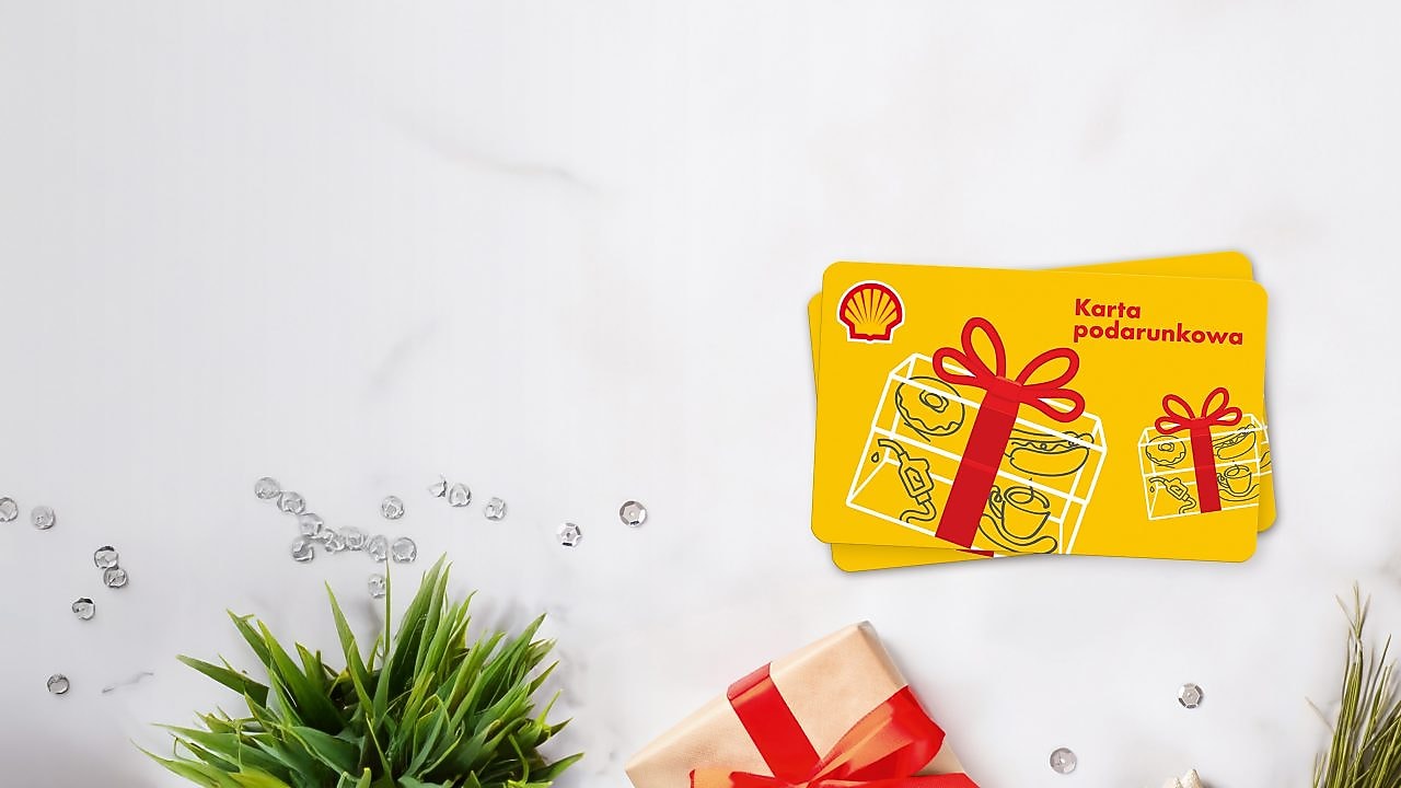 Podaruj bliskim swobodę wyboru z kartą podarunkową Shell!