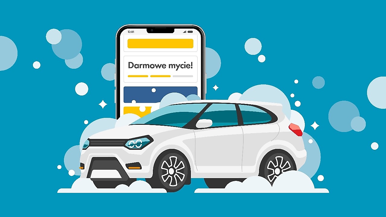 Korzystaj z myjni na Shell, zbieraj pieczątki i odbierz gratisowe mycie!