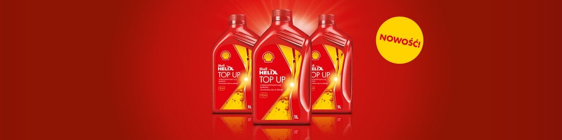 helix olej na czerwonym tle